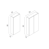 Mueble alto de baño DUPLA - Royo Group 3