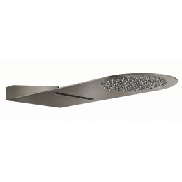 Rociador ducha RS rectangular 500x200 mm grafito cepillado - RCR02GR 1