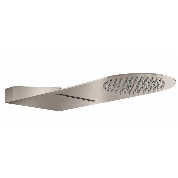 Rociador ducha RS rectangular 500x200 mm inox cepillado - RCR02IC 1