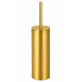 Escobillero ERGOS con tapa oro cepillado - ESCOCU01OC 1