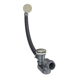 Válvula desagüe bañera quick clac Ramón Soler niquel cepillado - 121802LNC 1