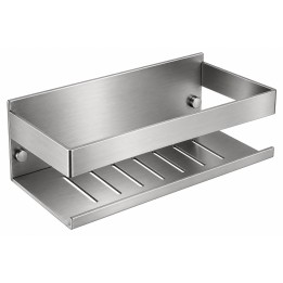 Jabonera repisa ERGOS 230 mm inox cepillado - REPI01IC 1