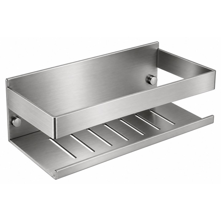 Jabonera repisa ERGOS 230 mm inox cepillado - REPI01IC 1