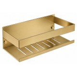Jabonera repisa ERGOS 230 mm oro cepillado - REPI01OC 1