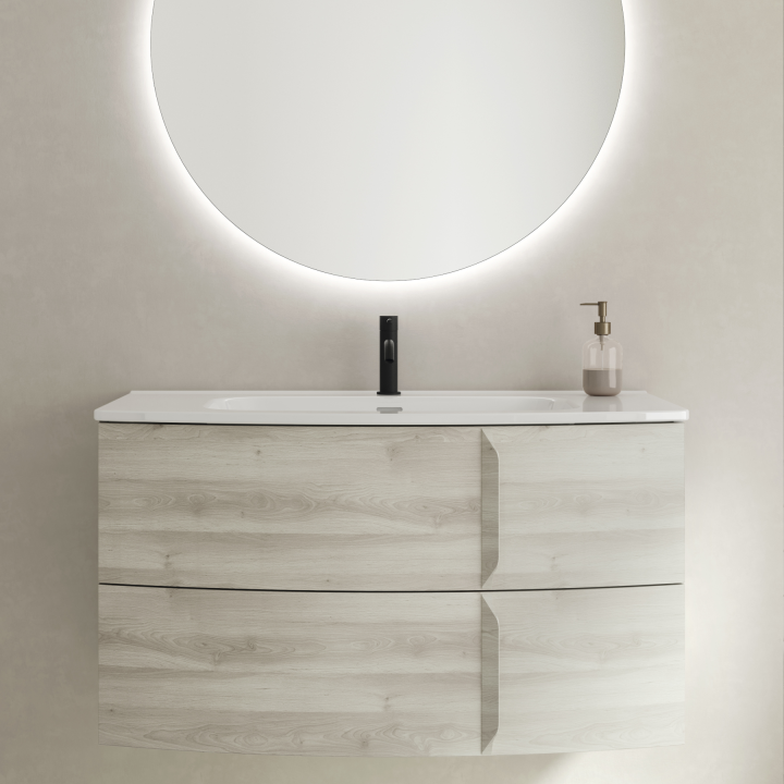 Mueble baño suspendido WAVE configurable - Royo Group 7