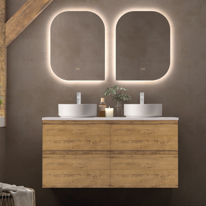 Mueble baño suspendido CARMEN configurable - Avila:Dos