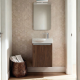 Mueble baño suspendido SLIM CURVO configurable - Avila:Dos