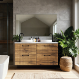 Mueble baño suspendido BLANCA configurable - Avila:Dos 5
