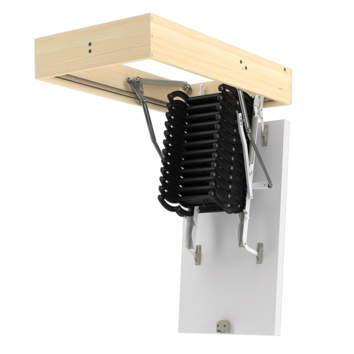 Escalera escamoteable de tijera metálica LSE ENERGY EFFICIENT - Fakro 1