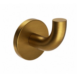Percha PURE oro cepillado - CAP005-01/OC - Medimex