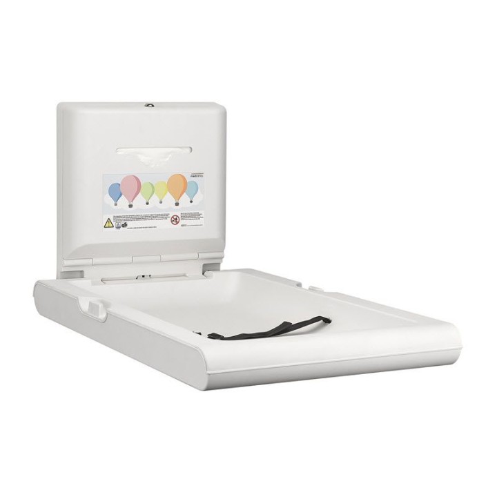 Cambia pañales vertical CP0016V Mediclinics blanco 1