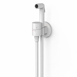 Monomando empotrado bidé WC TOILET-BOX TRES blanco mate - 24112301BM 1