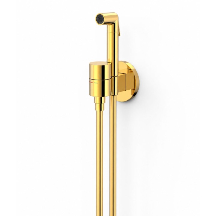 Monomando empotrado bidé WC TOILET-BOX TRES oro - 24112301OR 1