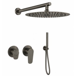 Kit monomando ducha empotrado 2-vías ALEXIA grafito - K361512H2GR 2