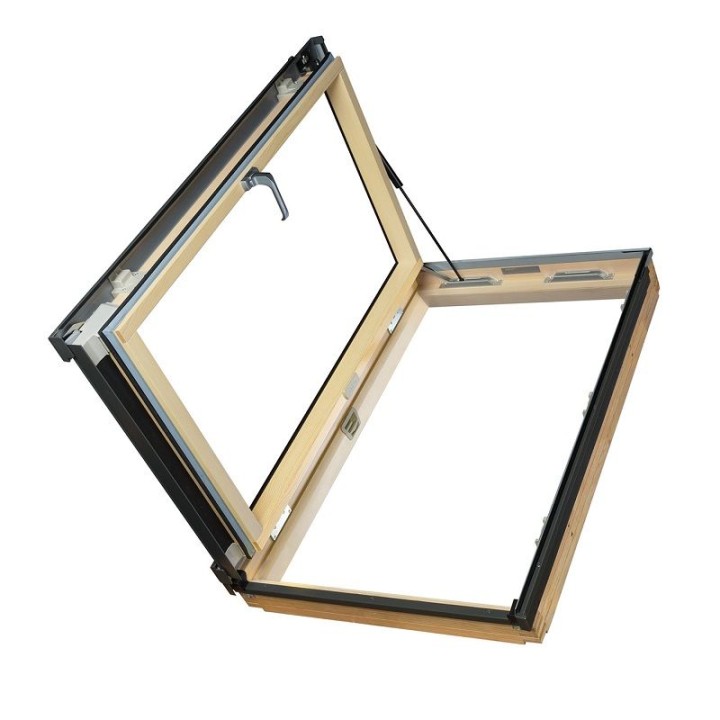Ventana para tejado apertura lateral reversible FAKRO FWP 1