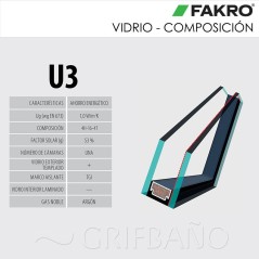 Ventana para tejado apertura lateral reversible FAKRO FWP - Fakro