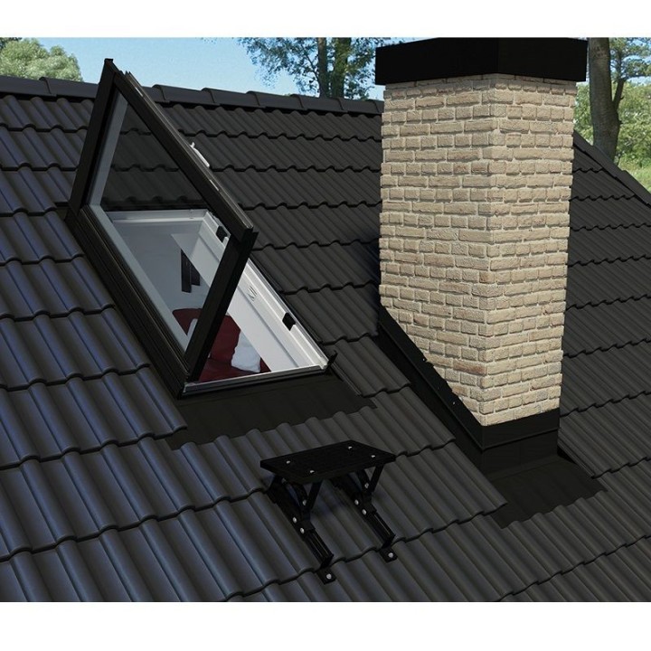 Ventana para tejado apertura lateral reversible FAKRO PWP PVC 2