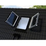 Ventana para tejado apertura lateral reversible FAKRO PWP PVC 3