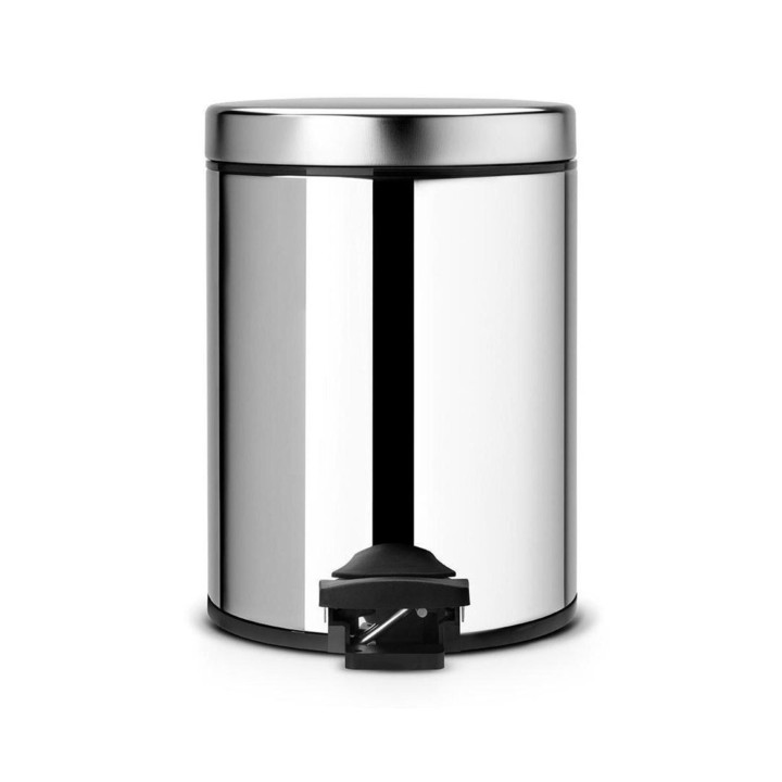 Papelera 5 L. AC-101 cromo - AC-101 - PyP