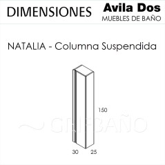 Columna Suspendida NATALIA - Avila:Dos