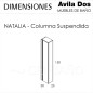 Columna Suspendida NATALIA - Avila:Dos