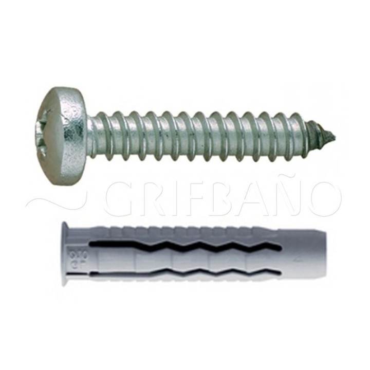 Tornillo y taco grapa 1