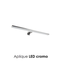 Aplique LED cromo - Avila:Dos