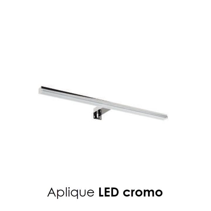 Aplique LED cromo - Avila:Dos 1