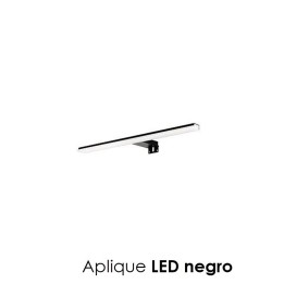 Aplique LED negro - Avila:Dos 1