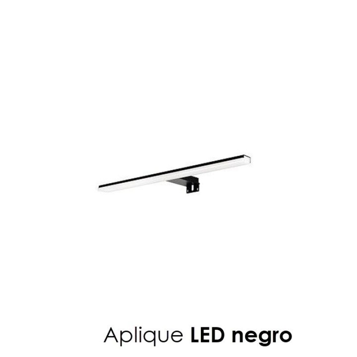 Aplique LED negro - Avila:Dos 1