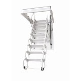Escalera escamoteable de tijera metálica LX-LACADA - Maydisa 1