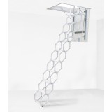 Escalera escamoteable de tijera metálica LX-LACADA - Maydisa 3