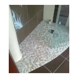 Malla Mosaico Piedra de Río MOS-211 Cortada Tan/Blanco - Tercocer 2