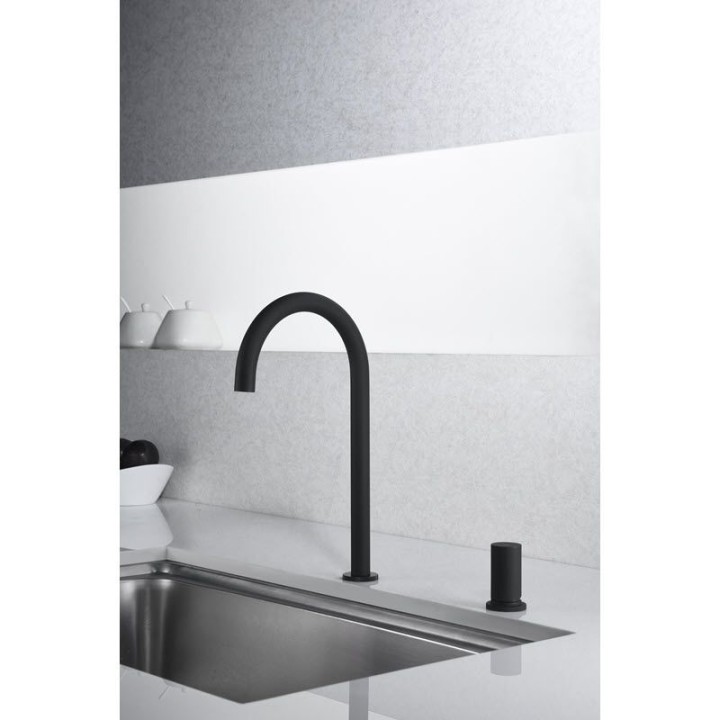 Monomando fregadero MANACOR negro mate- Imex - GCM001NG 2