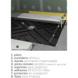 Plato de ducha invisible LEVEL - Revestech 8