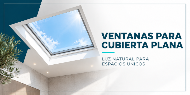 Ventanas Cubierta Plana